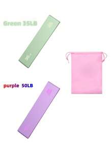 5pcs Resistance Bands Set, Ideal For Flexibility & Mobility Training, Suitable For Yoga, Pilates, Also For Resistance Training In Gymnastics, Dance, Gym Dumbbell Exercises - Multicolor - View 12