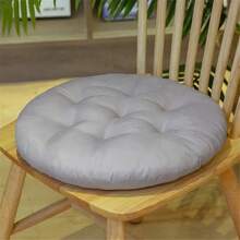 Winter Round Chair Cushion Thick Non-slip Nap Pillow and Dining Chair Cushion - Azul Marino - Ver 4