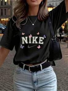 Women T-Shirts - Black - View 1