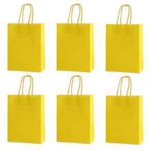 6/12 Túi quà tặng bằng giấy Kraft cổ điển, kích thước 22*16*8cm, kiểu dáng tối giản, thanh lịch, phù hợp làm quà tặng sinh nhật, đám cưới, quà doanh nghiệp, quà ngày lễ. - Xem 31