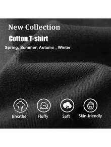 Men's Casual Crew Neck T-Shirt - Eagle And Compass Graphic Print, Short Sleeves, 100% Regular Fit, Slightly Stretchy And Breathable Fabric, Machine Washable For Casual Wear And Family Outfits, Available In Plus Sizes. Loose And Comfortable For Summer. - White - View 10