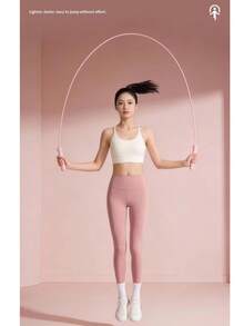 1pc Fashionable Color Anti-Slip Bearing Handle Adjustable 2.8M High Speed PVC Jump Rope Fitness, Suitable For Indoor And Outdoor Workouts, Helps Improve Cardiovascular Health And Burn Calories. Great For Home Exercise, Gym Use And Outdoor Activities - Bearing Jump Rope - View 6
