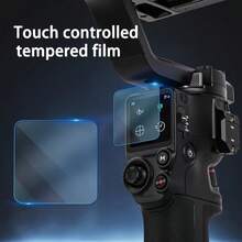 3pcs Screen Protector Film, Compatible With DJI OSMO RS4/RS4 Pro, 9H Tempered Glass, Ultra-Clear, Sensitive Touch, Scratch-Resistant, Suitable For Outdoor Use With RS4/RS4 Pro Gimbal Stabilizer Screen - View 5