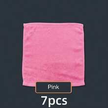 7/14 Pcs Microfiber Travel Makeup Towels, 9.84*9.84 Inch Reusable Makeup Remover Face Skin Cleaning Soft Absorbent Cloth For Women, Spa, Facial, Wedding, Holiday, Bulk Gift - Multicolor - View 8