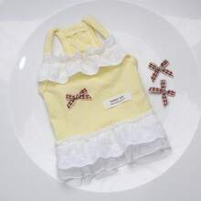 1pc Pet Spring/Summer Dress, Suitable For Small Dogs And Cats, Suspender Dress For Outdoor Wear, Apparel For Puppies And Kittens - Multicolor - View 4