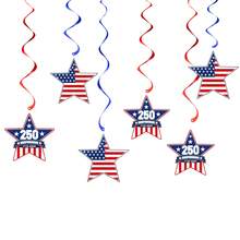 250th Anniversary Of US Independence Day Decorations, Suitable For Home, Party Background Decor - Multicolor - View 7