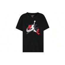 Camiseta de manga corta retro americana con estampado del logotipo  Jumpman Classics - Negro - Ver 7
