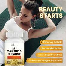 All In 1-Oregano Leaf Extract, Caprylic Acid, L Acidophilus, Protease, Aloe Vera Leaf Gel, Arabinogalactan, Anise Seed, Black Walnut Hull Powder, Wormwood Leaf Powder, Cellulase, Reishi Mushroom - 1PCS - 查看 4