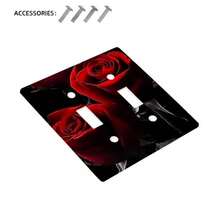 1pc 1-Gang/2-Gang Valentine's Day Light Switch Plate Cover, Suitable For Bedroom, Bathroom And Kitchen - Electrical Panel - A - View 11