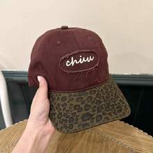 Gorra de béisbol retro y sexy con estampado de leopardo, gorra snapback unisex casual americana con protección solar y parches - estampado de leopardo - Ver 9