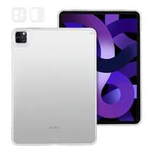 BXD 兼容 iPad 保护壳，适用于 iPad Pro（2022/2021 款，第六/五代），轻薄防黄变，硬质背壳，支持 Apple Pencil 2，经典系列 - 無色 - 查看 4