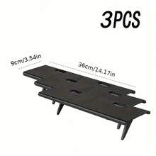 Estante superior ajustable para pantalla de TV, Monitor de ordenador, estante de almacenamiento superior para pantalla de escritorio, caja multimedia para TV, estante para enrutador, organizador para el hogar - M-1PCS - Ver 13
