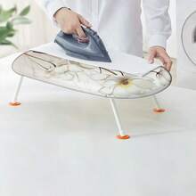 1pc 2D Ironing Board Cover – Easy-To-Clean, Dust-Proof Cover (Ironing Board Not Included). Features An Elastic Edge For Easy Installation, Fits Various Sizes, And Provides Excellent Protection For Your Ironing Board. - A - View 9
