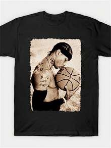 Men T-Shirts - Black - View 7