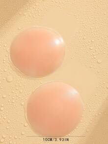 2-4片装可重复使用加大码硅胶乳贴 | 自粘式提胸胶带，适合大胸 | 隐形圆形胸贴，适合吊带背心/无肩带连衣裙，防下垂乳沟胶带，防水加厚硅胶胸贴，隐形无肩带粘性文胸，可重复使用硅胶文胸，提拉支撑，适合小胸/大胸。特别适合婚纱摄影、无肩带连衣裙、泳装、比基尼、露背装和晚礼服。 - 彩色 - 查看 17