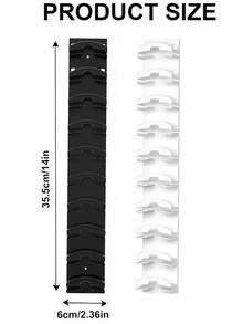 1pc Hat Organizer Rack, Wall-Mounted Baseball Cap Holder - Strong Load Bearing Capacity, Comes With Heavy Duty Adhesive And Screws, Large Capacity Hanging Storage Box, Suitable For Home And Wardrobe Use - Multicolor - View 7