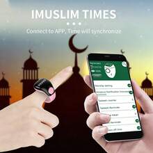 IP67 Waterproof Smart Prayer Bead Counting Ring, Adjustable, Supports APP Connection, Electronic Counter With Interchangeable Rings For Different Fingers - View 6