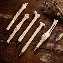 4/8pcs Creative Bone-Shaped Ballpoint Pens, Various Stylish Designs, Writing & Drawing Pens, Small Gifts, Perfect For Nurses, Doctors And Office Use - Multicolor - View 11