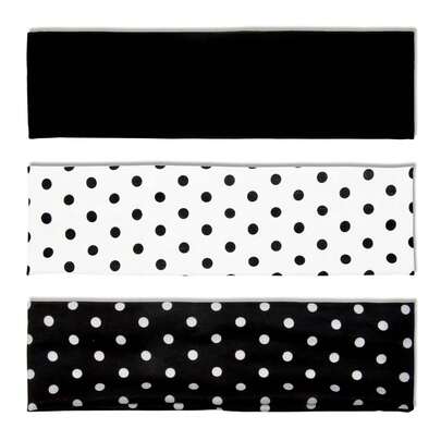 3Pcs Polka Dot Headbands For Women Head Bands For Women's Hair, Women's Fashion Headband Vintage Hair Accessories