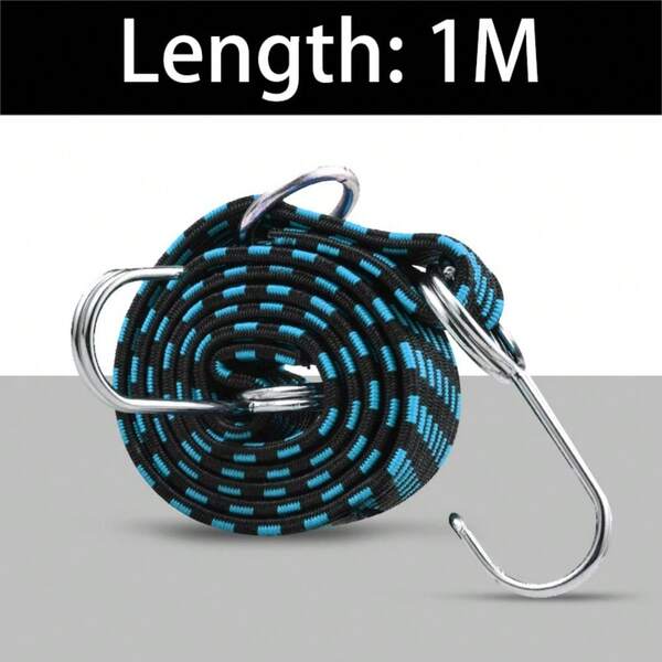 Elastics Rubber Luggage Rope Cord Hooks Bikes Rope Tie Luggage Roof Rack Strap Fixed Band Hook Bicycle Motorcycle Accessories