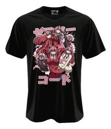 Playera Anime  - Zero Two &0163va - Negro - Ver 1