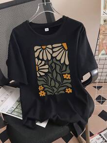Women T-Shirts - Black - View 6