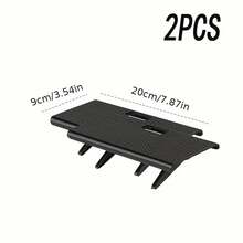 Estante superior ajustable para pantalla de TV, Monitor de ordenador, estante de almacenamiento superior para pantalla de escritorio, caja multimedia para TV, estante para enrutador, organizador para el hogar - M-1PCS - Ver 11