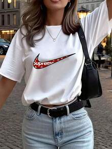 Women T-Shirts - White - View 6