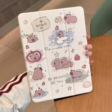 适用于华为MatePad SE 11英寸平板电脑的保护套，MatePad保护套，适用于MatePad 11.5英寸平板电脑的保护套，磁吸式闭合，三折式平板电脑保护套，智能休眠唤醒功能，高透明亚克力背板带笔槽，适用于红米Pad 2 11英寸平板电脑，Pad SE 11英寸平板电脑保护套 - 無色 - 查看 8
