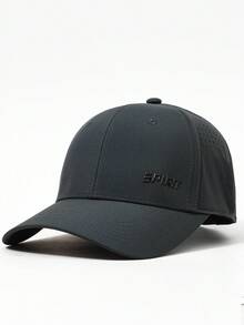 1pc Y2K Vintage Baseball Cap, Letter Pattern, Adjustable Unstructured Solid Color Hat, Classic Low Profile, Suitable For Outdoor, Casual, Unisex - Baseball Cap - View 14