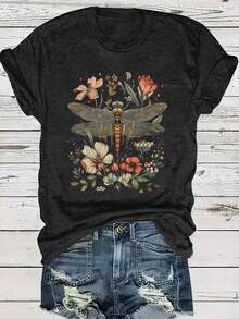 Women T-Shirts - Black - View 7