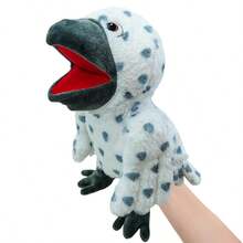 1pc Plush Bird Hand Puppet, Cute Plush Hand Puppet For Interactive Storytelling, Role Play Toy, Performance Prop Suitable For Family Games, Parties, Birthdays - Multicolor - View 6