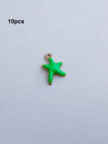 10/20/50/100个新款滴油合金仿海星系列吊坠饰品 DIY珠宝配件 - 滴油款 - 查看 20