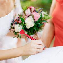 1/5/10/20pcs Creative Heart-Shaped Pens, Delicate Heart Design, Luxurious Appearance, Refillable For Convenient Long-Lasting Writing, Suitable For School/Office Supplies, Love Tokens, Gifts, Cute Stationery, Fine Tip, Plastic Pen, Writing Set - Multicolor - View 4
