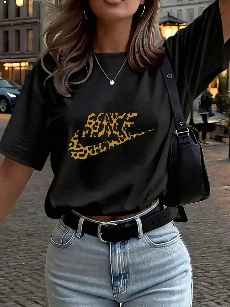Women T-Shirts - Black - View 1