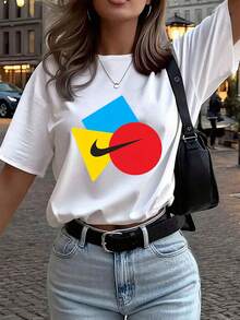 Women T-Shirts - White - View 6