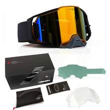 Motorcycle Goggles Set Off Road Riding Dustproof Windproof Sports Glasses For Men MX ATV Cycling Ski Snowboard Protective New - 2 - Xem 10