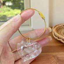 1pc Acrylic Transparent Pet Cat Hair Storage Box, Keychain Pendant Decor, Suitable For Tabby, Siamese, Calico Cats And More Breeds - Multicolor - View 14