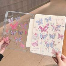 Ốp lưng acrylic, phù hợp cho máy tính bảng iPad thế hệ 11, ốp A16, chức năng tự động tắt/mở màn hình thông minh, ốp bảo vệ máy tính bảng gấp ba, bảo vệ toàn diện chống rơi và chống sốc, trong suốt cao cấp. - Trong sáng - Xem 9