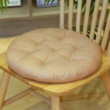 Winter Round Chair Cushion Thick Non-slip Nap Pillow and Dining Chair Cushion - Azul Marino - Ver 5