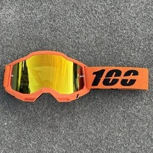 100 Motocross Goggle Glasses MX Off Road Masque Helmets Goggles Ski Sport Gafas For Motorcycle Dirt Bike Glasses - chỉ có kính bảo hộ - Xem 13