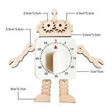 Kids Pillows & Shams - Robotic Timer - View 12