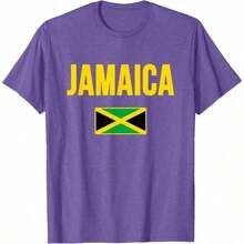 Jamaican Flag Jamaica T-Shirt - Black - View 9