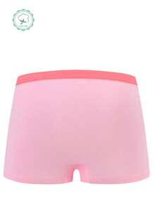 4pcs/Pack Girls' Soft Comfortable Cute Rainbow Unicorn Pattern Briefs - Multicolor - View 2