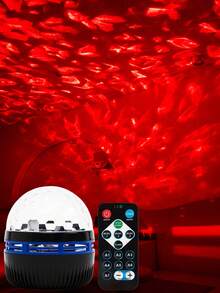 Creative USB Powered Starry Sky Projection Lamp - Multifunctional RGB Lighting For Living Room, Bedroom, Etc. - Ideal For Holiday, Birthday Or Christmas Gift - No Battery Required, USB Powered, Decorative Night Light - LED Water Ripple Projection Light - View 7