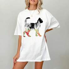Women T-Shirts - Black - View 1