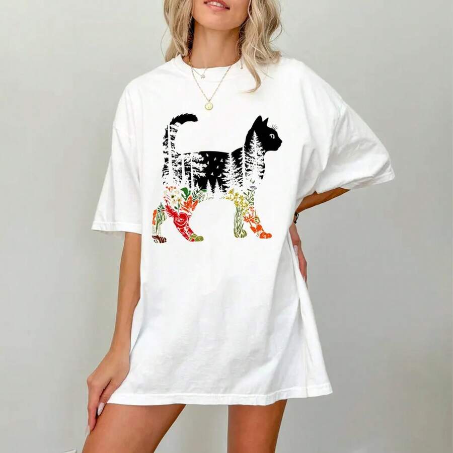 Women T-Shirts - Black - View 1