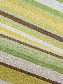 1pc Vintage Durable Rainbow Striped Runner Rug, Suitable For Bedroom, Kitchen, Bathroom, Outdoor, Hallway, Living Room, Machine Washable, Easy To Clean Entryway Mat - Multicolor - View 7