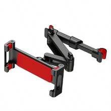 Giá đỡ điện thoại/máy tính bảng gắn trên tựa đầu ghế sau ô tô, xoay 360°, có thể điều chỉnh, phù hợp với các thiết bị từ 4.7-12.9 inch, độ ổn định cao, phụ kiện ô tô khi đi du lịch. - Nhiều màu - Xem 13