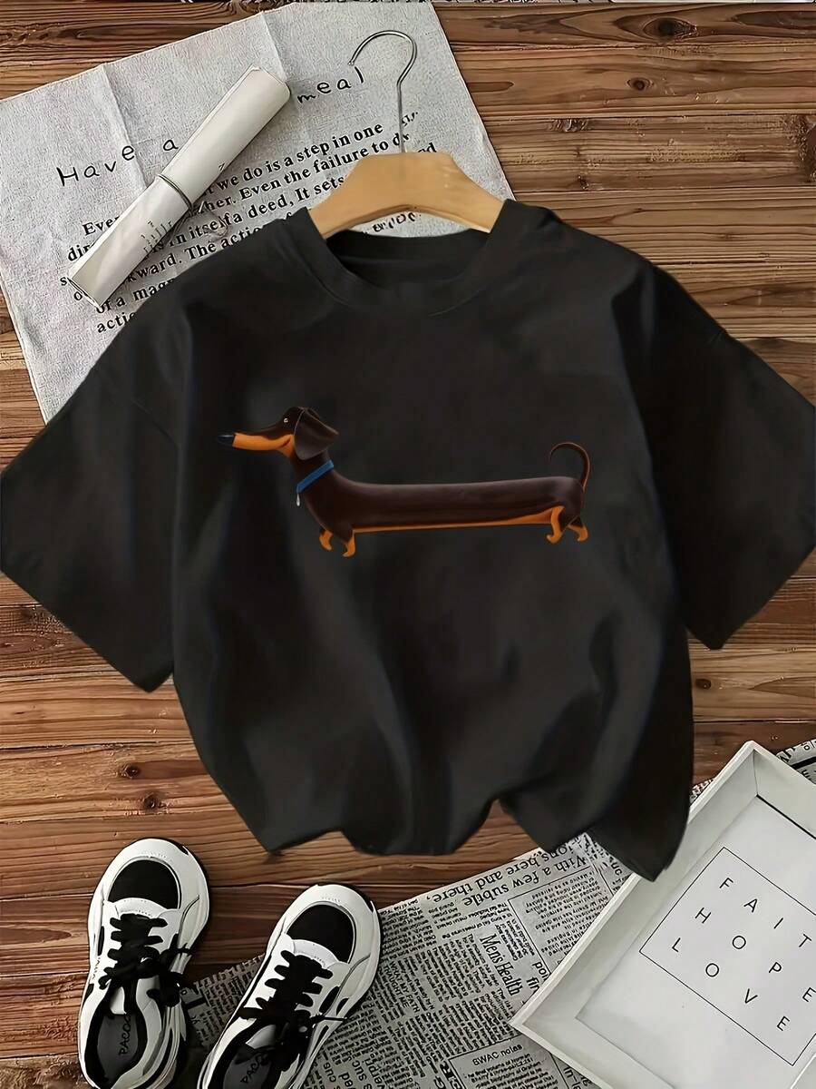 Women T-Shirts - Black - View 1